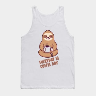 everyday is a coffee day Tank Top